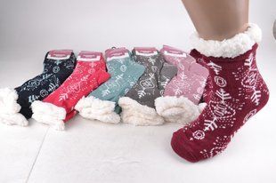Женские Термо-Носки на МЕХУ "Корона" (Арт. B200-13) | 6 пар