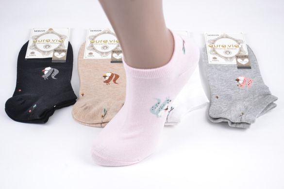 Женские носки заниженные "AURA" Cotton (ND6229/35-38) | 5 пар