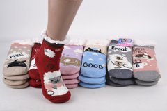 Дитячі шкарпетки на хутрі з гальмами (Арт. HD6017) | 12 пар