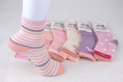 Шкарпетки дитячі на дівчинку "Малюк" ХЛОПОК (Арт. TKC269/S) | 12 пар