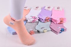 Шкарпетки дитячі на дівчинку "Корона" бавовна (Арт. LKC3172-1/21-26) | 12 пар