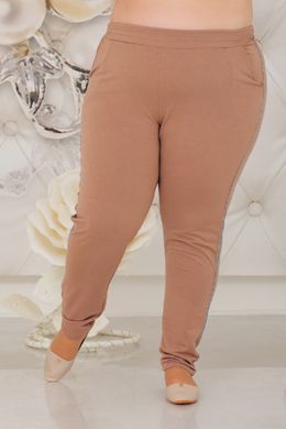 Спортивные штаны женские Батал (Арт. KL338/B/Beige)