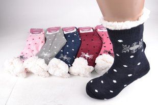 Женские Термо-Носки на МЕХУ "Корона" (Арт. B200-22) | 6 пар