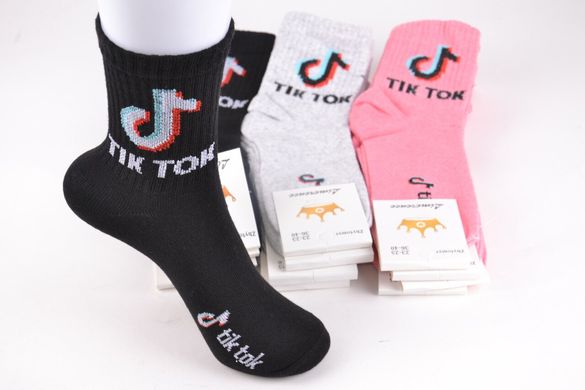 Носки подростковые "Tik Tok" COTTON (Арт. AK884) | 12 пар