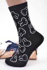 Шкарпетки жіночі з малюнком "AURA" COTTON (Арт. NZP6371/35-38) | 5 пар