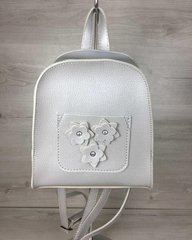 Молодежный рюкзак Цветы серебряного цвета (Арт. 44311) | 1 шт.