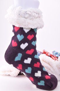 Носки женские на МЕХУ "Корона" ШЕРСТЬ (Арт. LKB200-42) | 6 пар