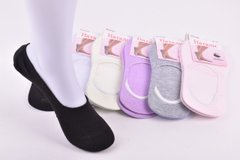 Шкарпетки-Сліди жіночі однотонні "Наталі" ХЛОПОК (Арт. TKB002) | 12 пар
