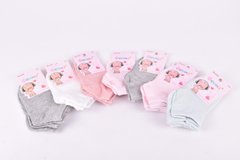 Шкарпетки дитячі на дівчинку "Фенна" ХЛОПОК (Арт. FEC075/3-5) | 12 пар