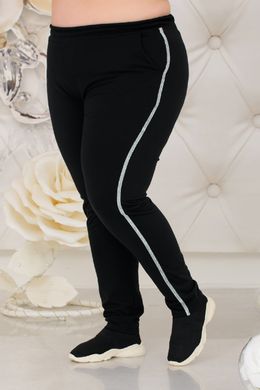 Спортивные штаны женские Батал (Арт. KL338/B/Black)