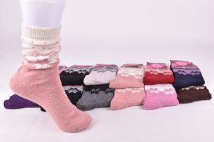 Носки женские "Корона" АНГОРА БАМБУК (Арт. LKB2351-1) | 12 пар