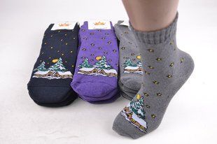 Женские носки "Житомир" МАХРА хлопок (AK823) | 12 пар