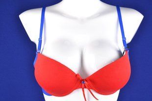 Бюстгальтер "Push-up" (15770B/Red-Blue) | 3 шт.