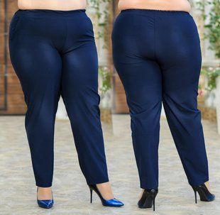 Брюки Женские Батал (Арт. KL316/B/Blue)