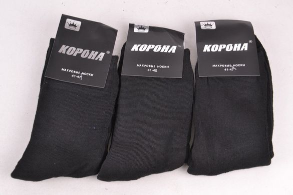 Мужские Махровые носки "КОРОНА" Хлопок (LKA1105) | 12 пар