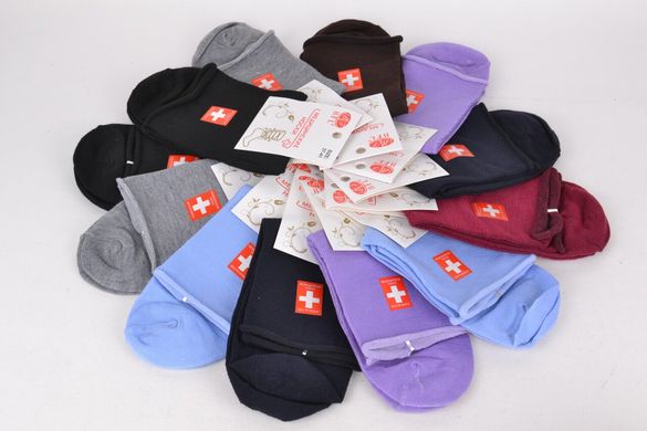 Жіночі шкарпетки Медичні "ХЛОПОК" (B361) | 12 пар