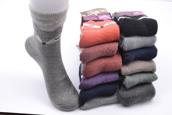 Шкарпетки жіночі "Наталі" Шерсть Ангора (Арт. TKB2203) | 12 пар
