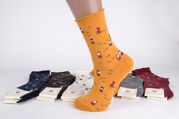 Жіночі шкарпетки "GNOMES" (TK6115) | 12 пар