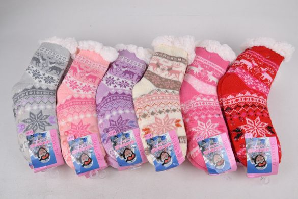 Детские носки на МЕХУ с тормозами (Арт. HD6012) | 12 пар