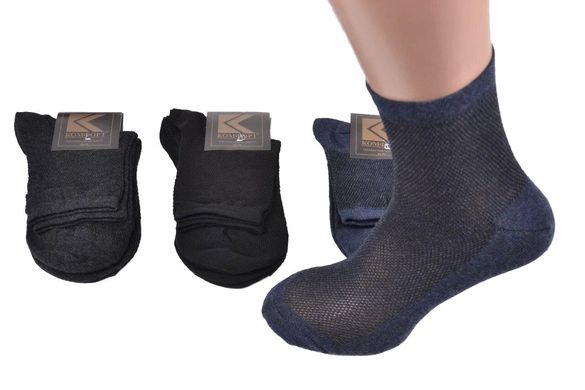 Шкарпетки чоловічі Бавовняні Сітка (Арт. ME11201/6) | 12 пар