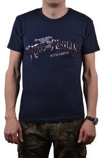 Футболка мужская "War of the Worlds" (AT103/D.Blue) | 4 шт.