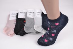 Жіночі шкарпетки занижені "AURA" Cotton (Арт. NDC5912/35-38) | 5 пар