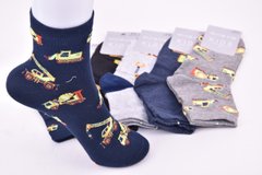 Шкарпетки дитячі з малюнком на хлопчика "AURA" COTTON (Арт. GZF7373) | 30 пар