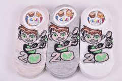 Шкарпетки-сліди дитячі на хлопчика ХЛОПОК (Арт. SU171-9/1) | 12 пар