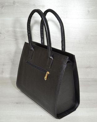 Жіноча сумка Бочонок чорного кольору (Арт. 31612) | 1 шт.