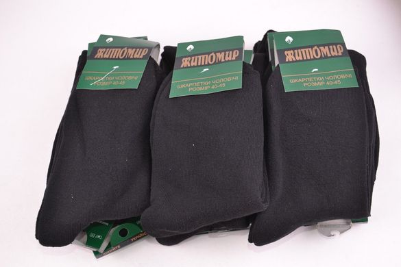 Шкарпетки чоловічі "Житомир" бавовна МАХРА (Арт. ME401B) | 12 пар