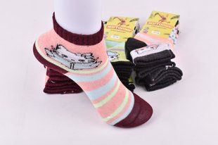 Носки детские на девочку "Житомир" ХЛОПОК (Арт. OAM405/12-14) | 12 пар