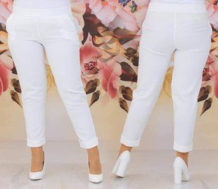 Брюки Женские Нарядные (Арт. KL306/White)