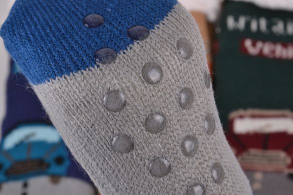 Дитячі шкарпетки на хутрі з гальмами (Арт. HD6022) | 12 пар