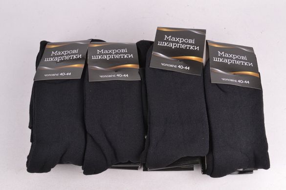 Мужские носки однотонные "Махра" (Арт. PTM1520) | 12 пар