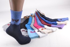 Жіночі Термо шкарпетки бавовна МАХРА (Aрт. PT2852) | 12 пар