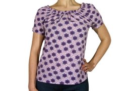 Женская блузка с коротким рукавом и сборкой (AT512/8) | 3 шт.