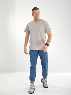 Футболка чоловіча однотонна (Арт. SK004/Beige/XL) | 1 шт.
