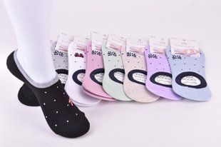 Носки-следы женские "Корона" ХЛОПОК (Арт. LKB2150) | 12 пар
