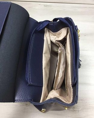 Молодіжний сумка-рюкзак Серце синього кольору (Арт. 44603) | 1 шт.