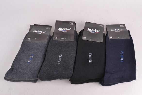 Шкарпетки чоловічі "JuJube" МАХРА Бавовна (F122-3) | 12 пар
