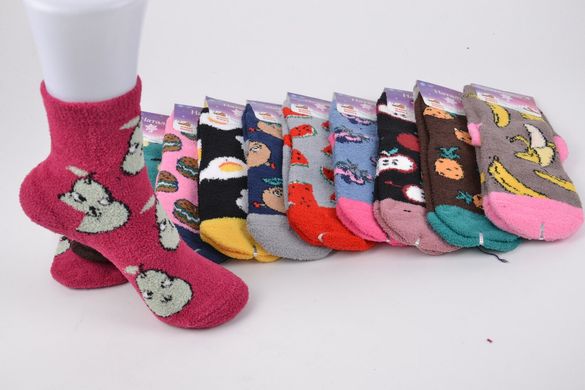 Шкарпетки жіночі з малюнком МАХРА (Арт. TKB5005-1) | 10 пар