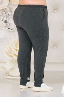 Спортивные штаны женские Батал (Арт. KL339/B/Graphite)