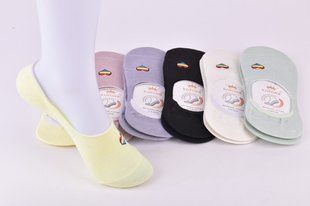 Носки-следы женские "Корона" ХЛОПОК (Арт. LKB2380-1) | 12 пар