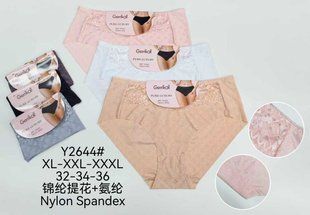 Жіночі трусики Сліпи "AURA" NYLON (Арт. Y2644) | 12 шт.
