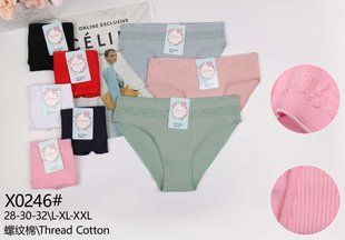 Труси жіночі Бікіні COTTON (арт. X0246) | 12 шт.