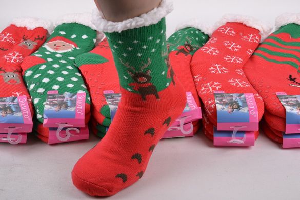Жіночі шкарпетки на хутрі з гальмами (Арт. HD2012) | 12 пар