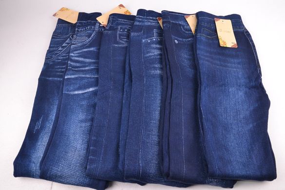 Женские лосины под джинс "Махра" (A901-890) | 6 пар