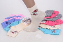 Дитячі шкарпетки на дівчинку з малюнком (Арт. C255/S) | 12 пар