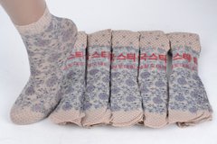 Шкарпетки капронові лайкра з візерунком (YL238/17) | 10 пар