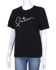 Жіноча футболка чорна (Арт. DW014) | 5 штук.